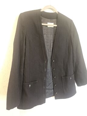 Vintage Pendletons 100% Virgin Wool Blazer Navy In Womens Size S - Made In USA.